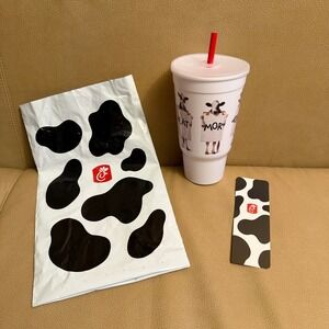 Chick-fil-A Cow Billboard Eat Mor Chikin Cup